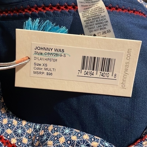 Johnny Was Bikini HIpster XS Bottoms - Picture 9 of 10